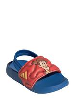 Adidas Sportswear - Adilette Estrap Woody I - Baseino šlepetės - Mėlyna