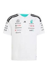 Adidas Performance - Mer Dr Jsy Y - Marškinėliai trumpomis rankovėmis - Balta