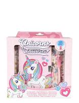 Joker - Unicorn Secret Diary Set - Kalendoriai ir užrašų knygelės - Rožinė