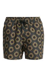 Quiksilver - Everyday Printed Volley 15 - Sportiniai maudymosi šortai - Juoda