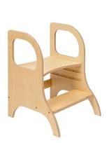 Ette Tete - Miimo® Adjustable Height Step Stool - Motorinių įgūdžių baldai - Smėlio