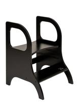 Ette Tete - Miimo® Adjustable Height Step Stool - Motorinių įgūdžių baldai - Juoda