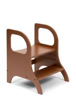 Ette Tete - Miimo® Adjustable Height Step Stool - Motorinių įgūdžių baldai - Ruda