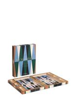 PRINTWORKS - Lacquered Backgammon - Žaidimai - Marga / raštuota