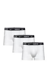 NIKE Underwear - Cotton Stretch Trunk 3Pk - Bokseriai - Balta