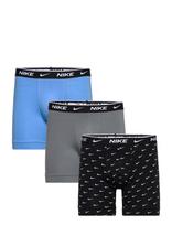 NIKE Underwear - Cotton Stretch Boxer Brief 3Pk - Bokseriai - Mėlyna