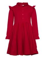 Geggamoja - Flounce Collar Dress - Suknelė ilgomis rankovėmis - Raudona