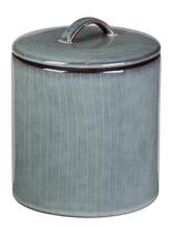 Broste Copenhagen - Nordic Sea Jar With Lid - Virtuvės stiklainis - Mėlyna