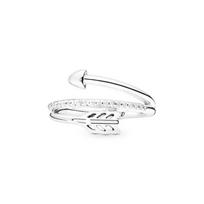 Pandora Amūro strėlės Sapno žiedas Moteriškas žiedas 197830CZ Box,56,String Arrow white