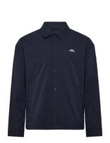 J. Lindeberg - Dex Coach Overshirt - Lengva striukė - Tamsiai mėlyna