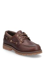 Timberland - Timberland Authentic Boat Shoe Rust Full Grain - Derbio batai - Ruda