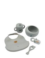 Liewood - Mileah Baby Mealtime Set - Kūdikių vakarienės rinkiniai - Mėlyna