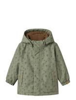 Lil'Atelier - Nmmlasnow10 Jkt Fo Aop1 Lil - Žieminė kepurė - Chaki spalva