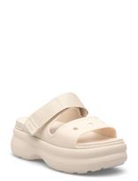 Crocs - Soho Two Strap Sandal - Platforminės basutės - Kreminė spalva