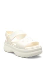 Crocs - Soho Y Strap Sandal - Plokščiapadžiai sandalai - Kreminė spalva