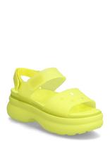 Crocs - Soho Frosted Y Strap Sandal - Plokščiapadžiai sandalai - Geltona