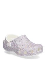 Crocs - Classic Fantasy Glitter Clog T - Klumpės - Marga / raštuota