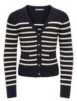 Kids Only - Kogamy Life Ls Button Vneck Card Cp Knt - Megztinis - Tamsiai mėlyna
