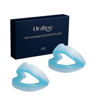 ZQuiet Anti-Snoring Mouthguards, Starter Kit (includes two sizes), features a movable hinge and open front design for comfortable wear and easy breath