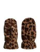 Pieces - Pcnetty Teddy Mittens Bc - Kumštinės pirštinės - Ruda
