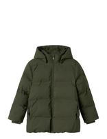 Name It - Nknmusk Puffer Jacket Tb Noos - Striukė - Chaki spalva
