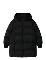 Name It - Nkfmusk Puffer Jacket Long Tb - Striukė - Juoda