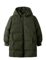 Name It - Nkfmusk Puffer Jacket Long Tb - Striukė - Chaki spalva