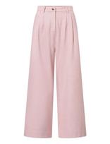 Nué Notes - Russell Pants - Plačios kelnės - Rožinė