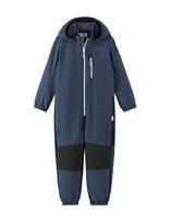 Reima - Softshell Overall, Nurmes - Minkštas kombinezonas - Tamsiai mėlyna