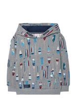 Boboli - Fleece Sweatshirt Printed - Džemperis - Pilka
