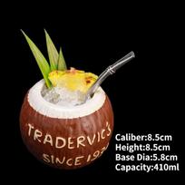 Tiki Puodelis Havajietiški Kokteilių Puodeliai Kūrybiškas Keramikinis Juokingas Puodelis Tiki Puodeliai Alaus Gėrimų Puodelis Vyno Puodelis Baro Įrankiai Dovana Draugams 250-750ml