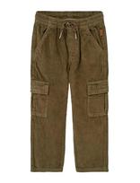 Boboli - Corduroy Trousers - Cargo kelnės - Chaki spalva