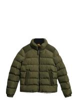 Superdry - Sports Puffer Jacket - Paminkštinta striukė - Žalia