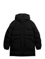Superdry - Xpd Longline Baffle Parka - Parka stiliaus striukė - Juoda