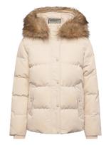 Superdry - Everest 5 Baffle Puffer Jkt - Paminkštinta striukė - Kreminė spalva