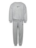 Nike - Nkn Essential Fleece Crew Set - Sportinis kostiumas - Pilka