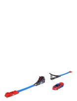 Majorette - Marvel Bridge Jumper - Lenktynių trasos - Raudona
