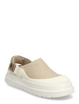 UGG - W Goldenglow Canvas Clog - Klumpės - Smėlio
