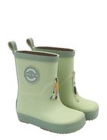Mikk-line - Wellies 3D Patch - Barefoot - Guminiai batai be pamušalo - Žalia