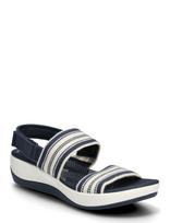 Clarks - Arla Stroll D - Platforminės basutės - Tamsiai mėlyna