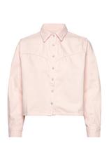 Levi's® - Logan Tencel Shacket Dusty Cry - Džinsiniai marškiniai - Rožinė