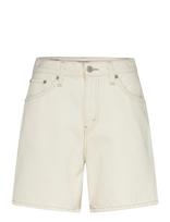 Levi's® - High Baggy Short Snowing In La - Džinsiniai šortai - Kreminė spalva