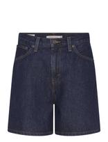 Levi's® - High Baggy Short Remember Toge - Džinsiniai šortai - Tamsiai mėlyna