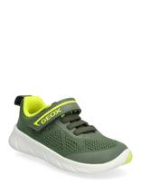 GEOX - J Foot-Run Boy B - Bėgimo-treniruočių bateliai - Chaki spalva