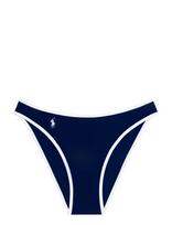 Polo By Ralph Lauren Swimwear - Prl Logo Icons High Leg Scoop - Bikini kelnaitės - Tamsiai mėlyna