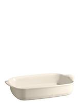 Emile Henry - Large Rectangular Oven Dish - Orkaitės indas - Kreminė spalva
