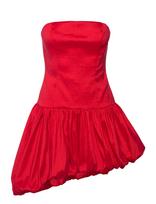 Bardot - Alyna Strapless Mini Dress - Trumpa suknelė - Raudona
