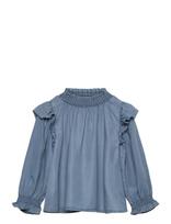 Fliink - Hurlum Ls Blouse - Palaidinės ir tunikos - Mėlyna