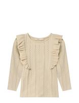 Fliink - Gabby Ls Blouse - Palaidinės ir tunikos - Smėlio