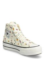 Converse - Chuck Taylor All Star Lift - Sportiniai aukštakulniai sportbačiai - Balta